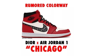 超重磅！DIOR x Air Jordan 1 将迎来“芝加哥”配色？！