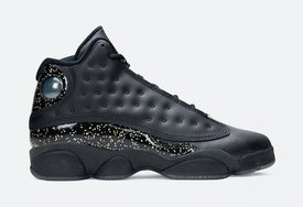 黑金泼墨像“满天星”！全新 Air Jordan 13 本月登场！