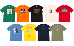  Cross Bogo Tee 是重点！Supreme 2020 冬季 T恤系列正式发布！