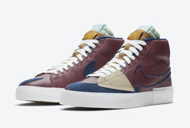 大玩解构设计！Nike SB Blazer Mid Edge 全新配色曝光，诚意十足！