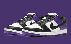 实物首次曝光！Nike SB Dunk Low 全新 Court Purple 配色明年登场！