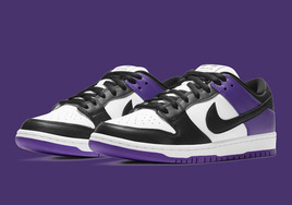 实物首次曝光！Nike SB Dunk Low 全新 Court Purple 配色明年登场！