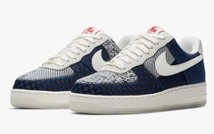 “刺子绣”主题再现！这款 Nike Air Force 1“Sashiko” 设计诚意十足！