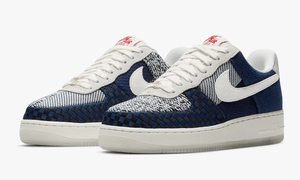 “刺子绣”主题再现！这款 Nike Air Force 1“Sashiko” 设计诚意十足！