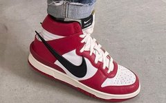 居然还有“芝加哥”配色！Ambush x Nike Dunk High “Chicago” 首次亮相！