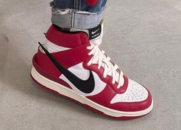 居然还有“芝加哥”配色！Ambush x Nike Dunk High “Chicago” 首次亮相！