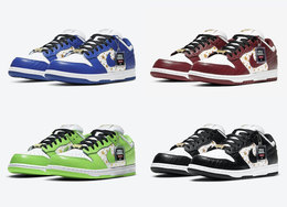 Supreme x Nike SB Dunk Low系列完整官图释出！今年发售！