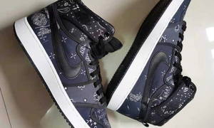 经典佩斯利花纹点缀！Air Jordan 1 KO “Paisley” 抢先预览！