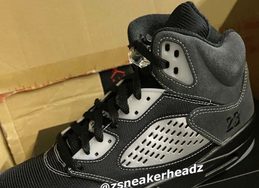 气质太酷了！全新 Air Jordan 5“Anthracite” 实物曝光！