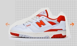 气质经典复古！size？ x New Balance 550 全新联乘曝光！