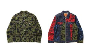 双方经典元素注入！Levi’s x BAPE®️ 联名系列单品预览！