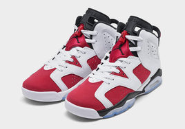 下月重点！Air Jordan 6“Carmine” 胭脂红将以全家族尺码登场！