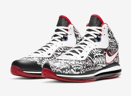 市价已高于原价！Nike LeBron 8“Graffiti” 今早发售，你抢到了吗？