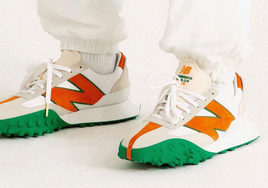 特别的老爹鞋扮相，Casablanca x New Balance XC-72上脚