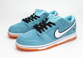 保时捷917海湾石油涂装灵感！Nike SB Dunk Low “Gulf” 最新实物美照释出！