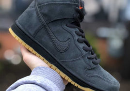 气质低调复古！Nike SB Dunk High 新配色首次曝光！