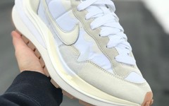 百搭的米白色，sacai x Nike Vaporwaffle最新配色曝光
