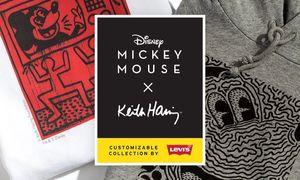 Levi’s x Keith Haring x Micky Mouse 三方联名即将释出！