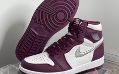 全新 Air Jordan 1 High OG “Bordeaux” 实物曝光！