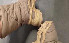 全新 adidas Yeezy NSTLD Boot “Khaki” 实物图曝光！