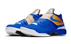 全新 Nike KD4 Royal & Gold Pack 官图曝光！