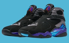 全新复刻 Air Jordan 8 “Aqua” 官图曝光！