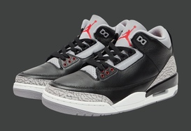 复刻 Air Jordan 3 OG “Black Cement” 官图曝光！