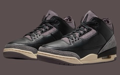 全新 A Ma Maniére x Air Jordan 3 “Black” 官图曝光！