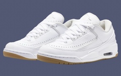 全新  Air Jordan 2/3 “White Gum” 官图曝光！