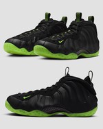 全新 Nike Air Foampolite One “Black Volt” 官图曝光！