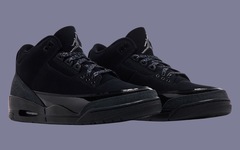 复刻 Air Jordan 3 “Black Cat” 官图曝光！