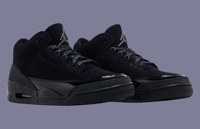 复刻 Air Jordan 3 “Black Cat” 官图曝光！