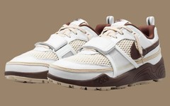 全新 Travis Scott x Nike Zoom Field Jaxx “Light Chocolate” 官图曝光！