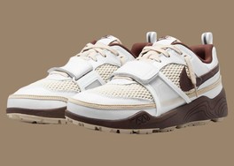 全新 Travis Scott x Nike Zoom Field Jaxx “Light Chocolate” 官图曝光！