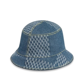 Louis Vuttion x Nigo 联名系列DAMIER GEANT WAVE MONOGRAM 遮阳帽