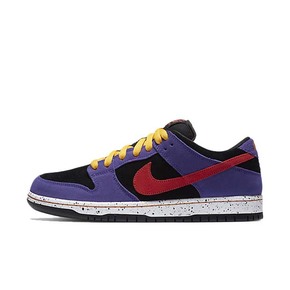 Nike SB Dunk low 黑紫 蝎子莱莱泼墨ACG低帮 BQ6817-008
