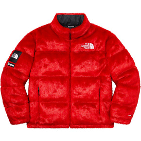 Supreme 20fw supreme/the north face faux fur nuptse jacket