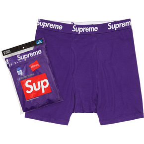 supreme 21ss 内裤紫色
