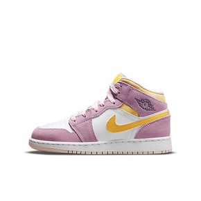 Air Jordan 1 Mid SE (GS)樱花粉  少女粉 DC9517-600