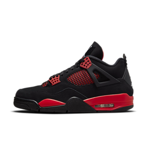 Air Jordan 4 “Red Thunder” 红雷电 黑红高帮篮球鞋 CT8527-016