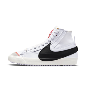 Nike Blazer Mid '77 Jumbo 复古高帮板鞋 白黑 DQ1471-100