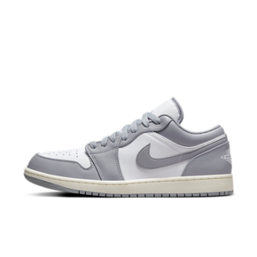Air Jordan 1 Low “Vintage Grey” 灰白中底氧化低幫復古籃球鞋 553558-053