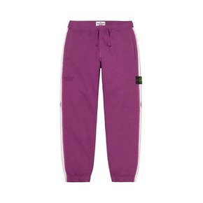 Supreme x Stone Island® Stripe Sweatpant 联名款侧边条纹运动裤