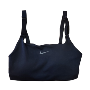 Nike女子吊带跑步运动休闲背心式美背内衣 黑色 DM0652-010