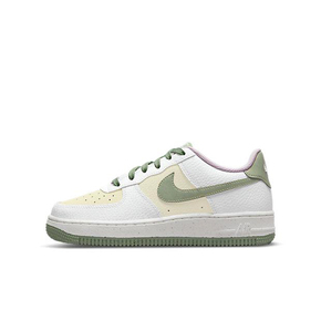 Nike Air Force 1 LV8 (GS) 白绿经典休闲运动板鞋 DQ0360-100