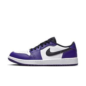 Air Jordan 1 Low Golf "Court Purple" 白紫低帮复古篮球鞋 DD9315-105