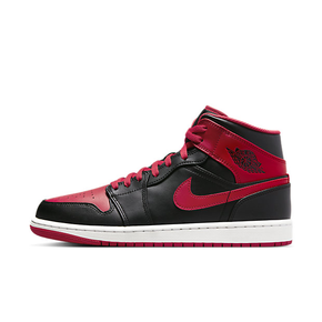 Air Jordan 1 Mid "Alternate Bred" 黑红复古高帮篮球鞋 DQ8426-060