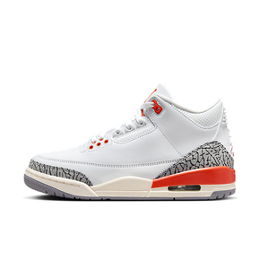 Air Jordan 3 Retro 白黄灰减震防滑耐磨中帮复古篮球鞋 CK9246-121