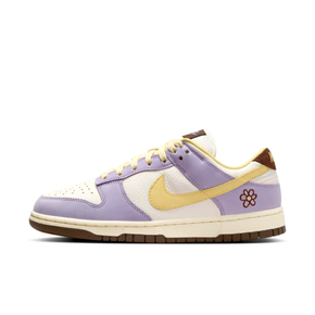 Nike Dunk Low PRM 米紫色耐磨透气低帮板鞋  FB7910-500