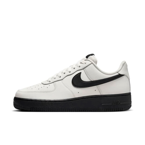 Nike Air Force 1 '07 白黑色舒适百搭防滑耐磨低帮板鞋  HJ7180-030